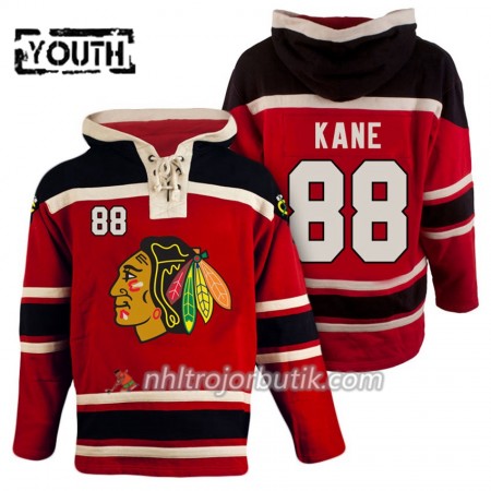 Barn Ishockey Chicago Blackhawks Patrick Kane 88 Röd Sawyer Hooded Sweatshirt Barn Ishockey Chicago Blackhawks Patrick Kane 88 Röd Sawyer Hooded Sweatshirt